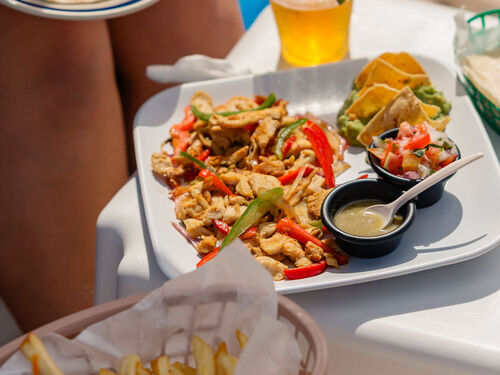 Cozumel San Francisco Beach Day Pass with 1 Meal and 2 Drinks
