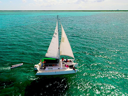 Cozumel Sandbar Sailing Trip Booking