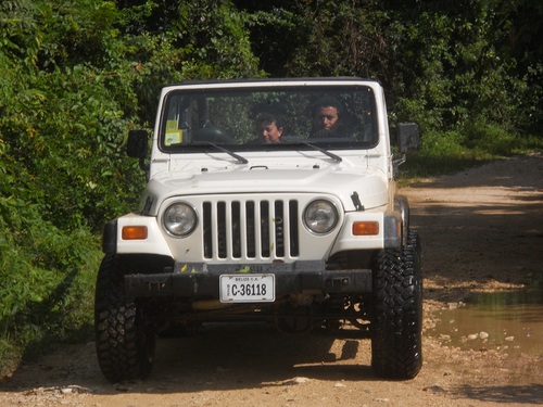Belize jungle jeep Trip Booking