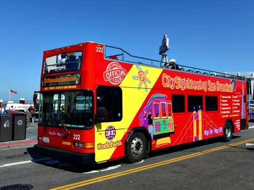 San Francisco California hop on hop off bus Trip Booking