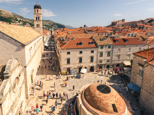 Dubrovnik  Croatia Stradun Walking Cruise Excursion Tickets