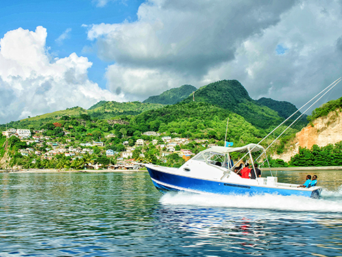 St. Lucia (Castries)  Speedboat Shore Excursion Prices