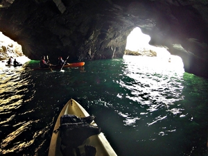 Ensenada Arbolitos Beach Kayak Excursion