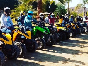 Ensenada ATV and Zip Line Adventure at Las Canadas Excursion