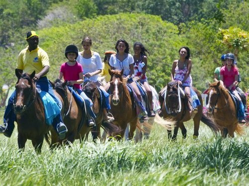 Ocho Rios  Jamaica horseback riding Shore Excursion