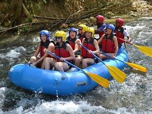 Falmouth River Rapids Rafting, and Beach Break Excursion
