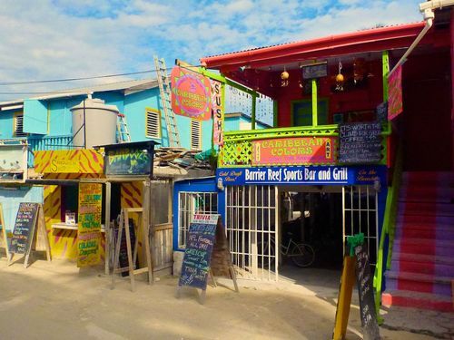 Belize  Belize City Caye Caulker beach break Shore Excursion