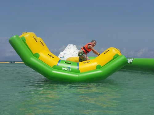 Cozumel water trampolines Reservations