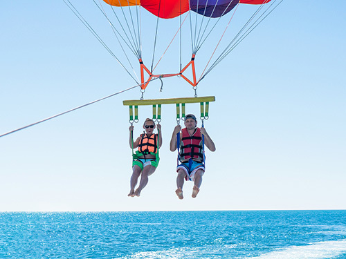 Grand Cayman 500 Feet High Parasailing Tour Cost