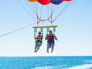 Grand Cayman Parasailing at Seven Mile Beach Excursion