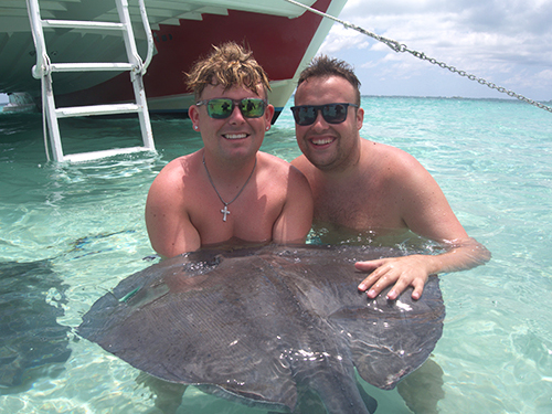 Grand Cayman Private Catamaran Sail: Coral Gardens, Stingray City & Starfish Point Excursion