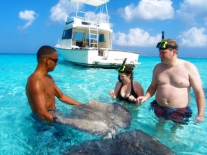 Grand Cayman Stingray City Sandbar, Coral Gardens and Barrier Reef Snorkel Excursion
