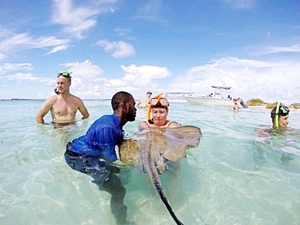 Grand Turk Highlights Sightseeing and Stingray Snorkel Excursion
