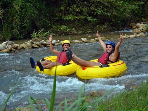 Ocho Rios  Jamaica white water river tubing Trip
