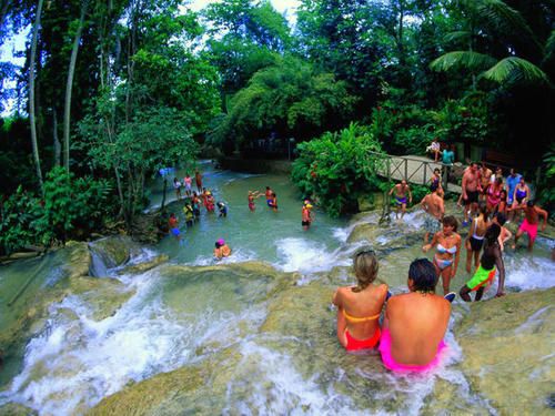 Ocho Rios  Jamaica climb waterfall Cost