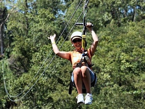 Ocho Rios Jamaica zipline and falls Cruise Excursion Reservations