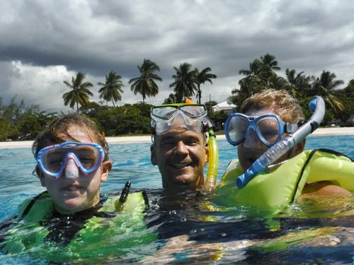 Barbados snorkel from boat Trip