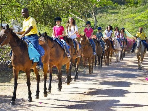 Montego Bay  Jamaica ride horses on beach Tickets