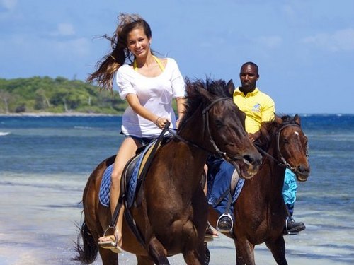 Montego Bay  Jamaica horseback riding Tour