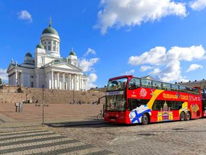 Helsinki Hop On Hop Off City Sightseeing Bus Excursion