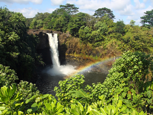 Hilo (Big Island) Hawaii / USA Rainbow Falls waterfall Trip Cost