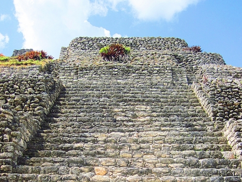 Costa Maya  Mexico (Mahahual) Chacchoben Mayan Ruins Shore Excursion