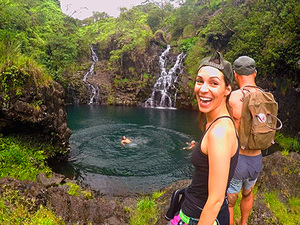 Kahului Maui Jungle Waterfall Excursion
