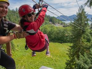 Ketchikan Rainforest Canopy Zipline Excursion