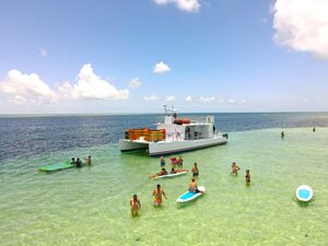 Key West Marine Sanctuary Sandbar Catamaran and Kayak Excursion