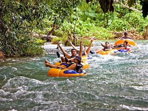 Ocho Rios  Jamaica white water river tubing Tour