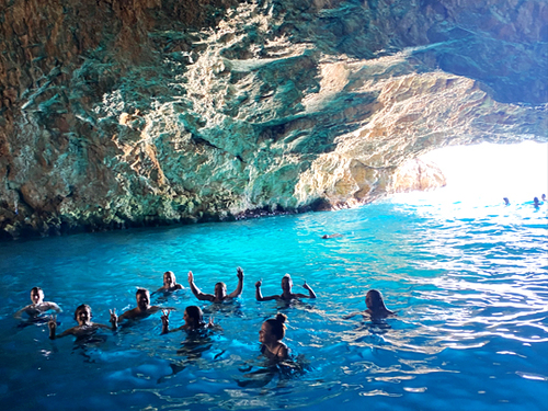 Kotor Blue Cave and Beach Adventure Excursion by Boat