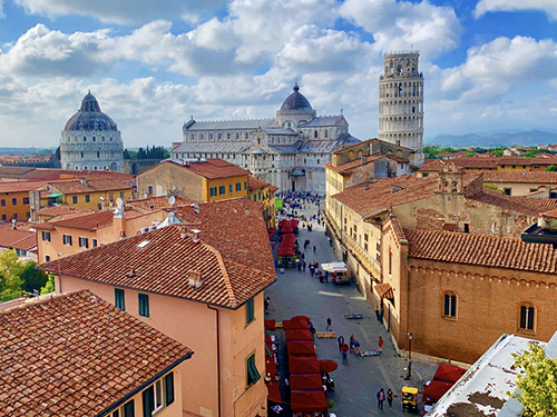 La Spezia to Pisa, and Lucca Excursion with Leaning Tower Entrance Ticket