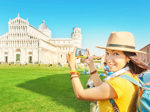 Livorno to Lucca and Pisa with Leaning Tower Entrance Ticket Excursion