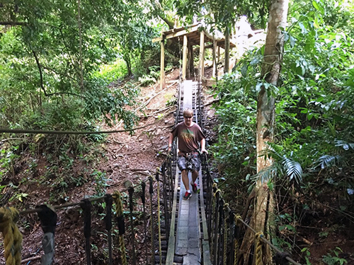 Roatan suspension bridges Excursion Reservations