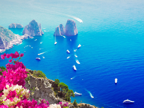 Naples  Italy Anacapri Town Capri Island Cruise Excursion Prices