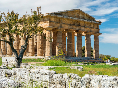 Naples  Italy paestum ruins Tour Reservations