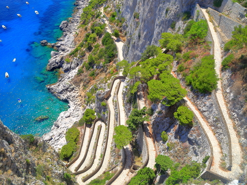 Naples  Italy Villa San Michele Capri Island Cruise Excursion Reviews