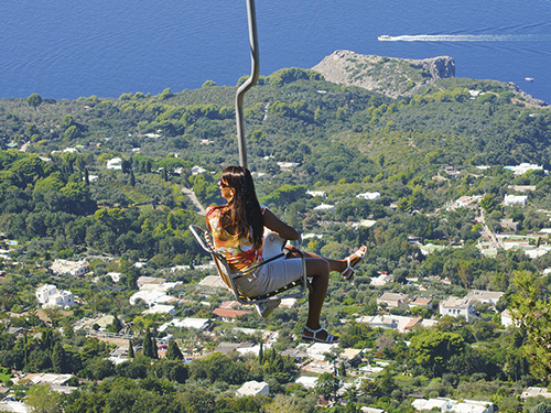Naples Italy Monte Solaro Chairlift Excursion Tickets