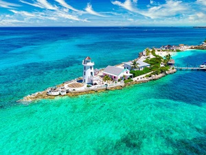 Nassau Pearl Island Exclusive Beach Break, Snorkel and Lunch Excursion