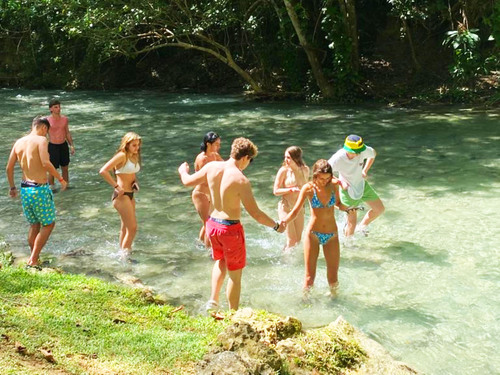 Ocho Rios Ocho Rios Blue Hole, Dunn's River Falls, Lunch and Cocktails at Reggae Hill Tour Cost