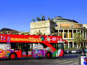 Palermo City Sightseeing Hop On Hop Off Bus Excursion