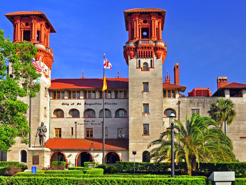 Port Canaveral (Orlando)  Florida / USA Flagler College St. Augustine Cruise Excursion Booking