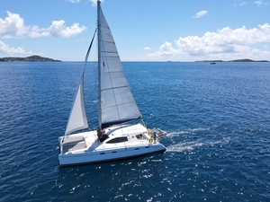 Private Deluxe Catamaran Sail, Marine Park Snorkel, and Famous El Cielo Sandbar Charter Excursion