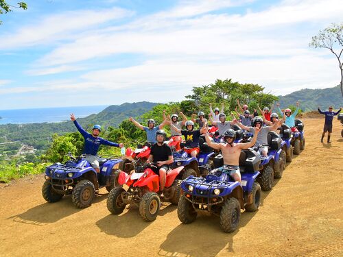 Puerto Caldera Private Jungle and River ATV and Crocodile Boat Safari Excursion