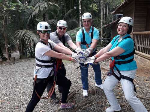 Puerto Caldera Private Zipline Canopy Adventure and Boat Safari Excursion
