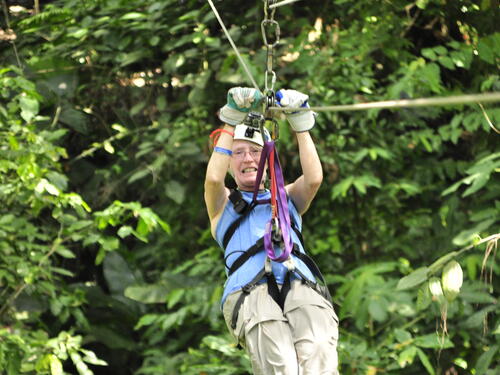 Puerto Caldera Private Zipline Canopy Adventure and Boat Safari Excursion