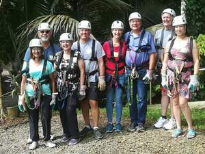 Puerto Caldera Private Zipline Canopy Adventure and Boat Safari Excursion