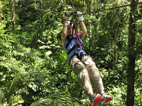Puerto Caldera Private Zipline Canopy Adventure and Boat Safari Excursion
