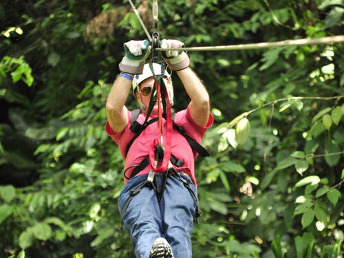 Puerto Caldera Private Zipline Canopy Adventure and Boat Safari Excursion