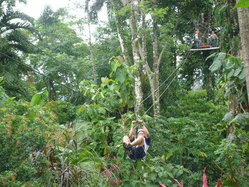 Puerto Caldera Private Zipline Canopy Adventure and Boat Safari Excursion